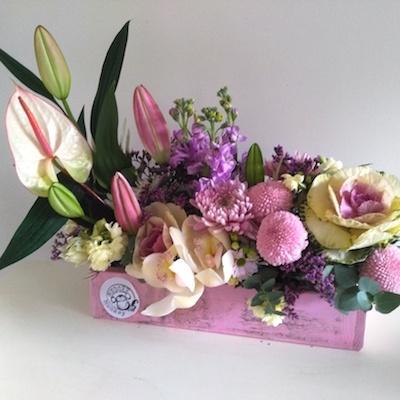 Pastel Watercolours Bouquet Box
